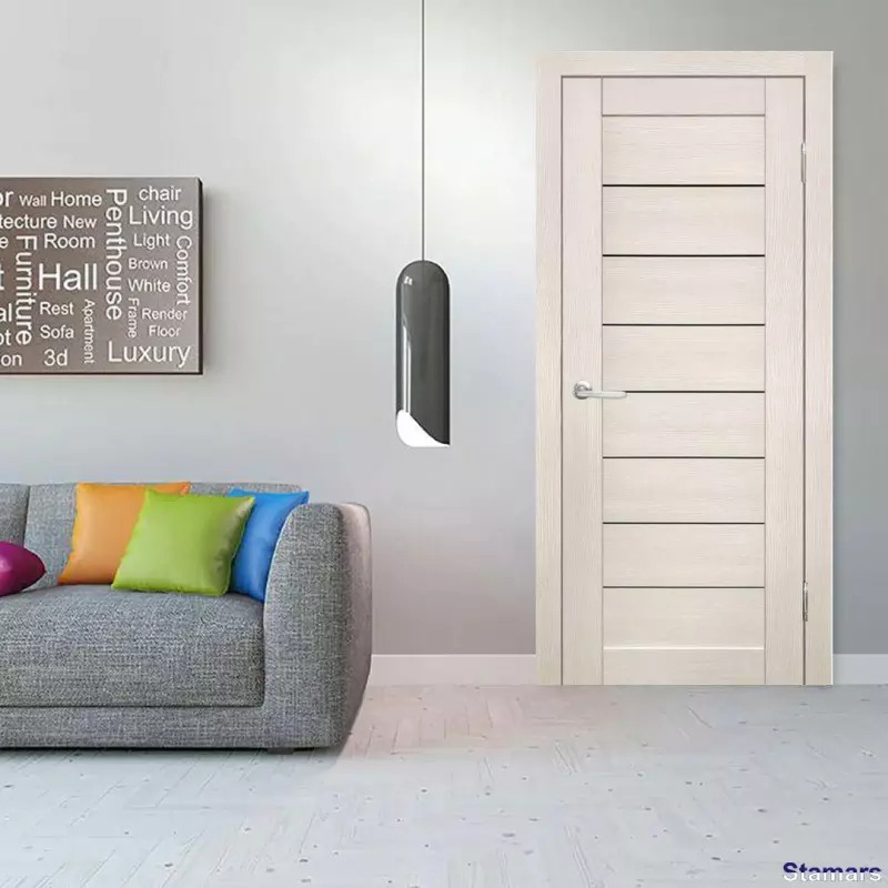 Durvis Forum 07 (FM07) Bianco PVC
