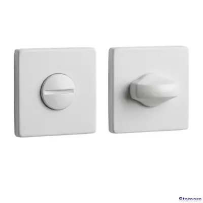 Durvju uzlika WC, MUZ-40-WC, balts