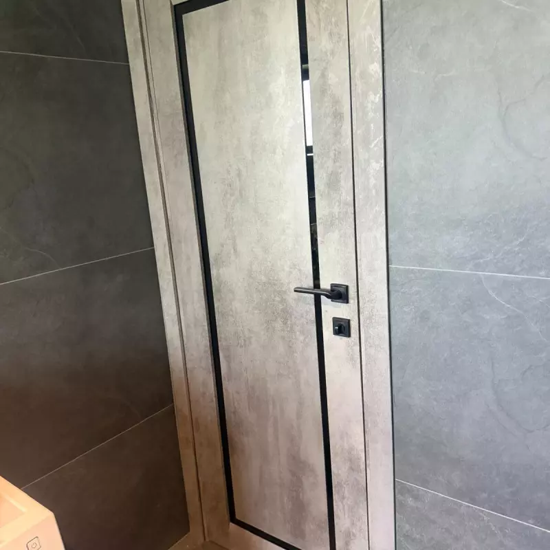 Durvis Legacy Tumšs betons BLK PVC
