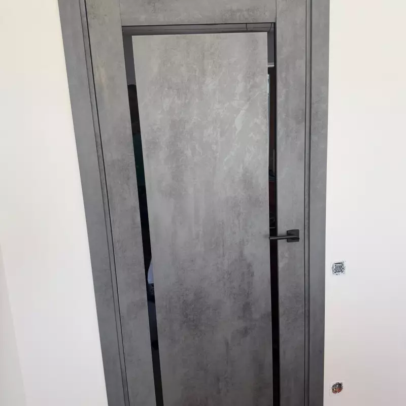 Durvis Legacy Tumšs betons BLK PVC