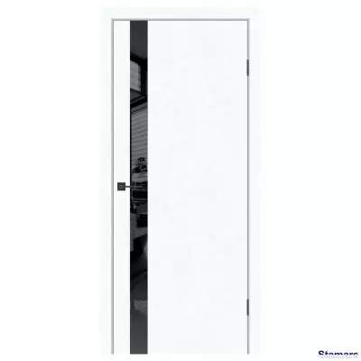 Durvis MEGA 02 Balts betons BLK PVC