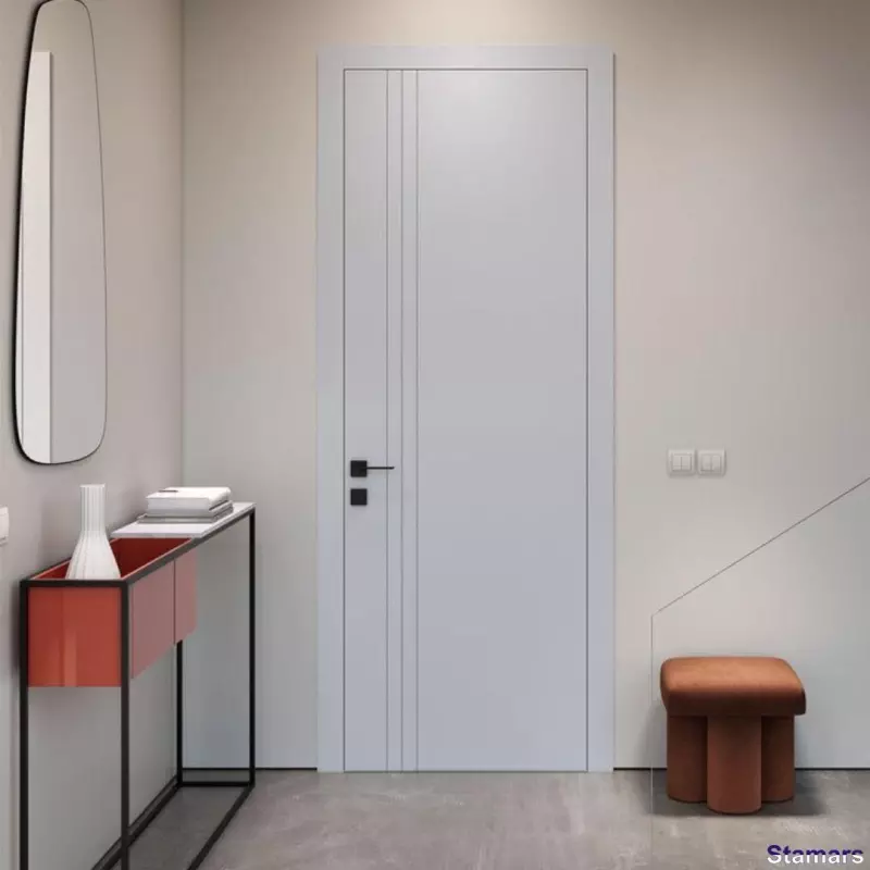 Durvis SALIN Gaiši pelēka emalja RAL 7047