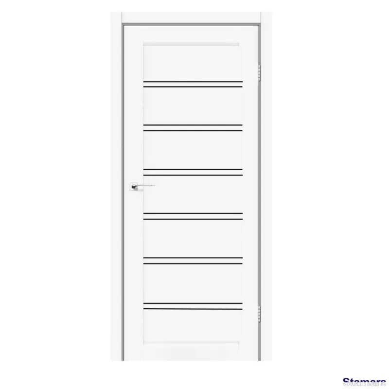 Durvis Dominica Balts matēts BLK PP2test