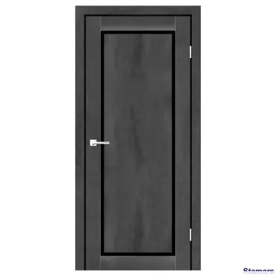 Durvis Legacy Tumšs betons BLK PVC-2