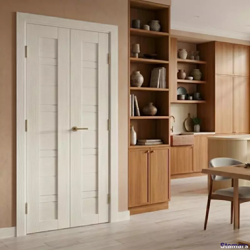 Divviru durvis Sempra 03 aļaska PVC