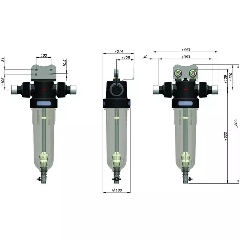 Filtrs NW500TE Ogles