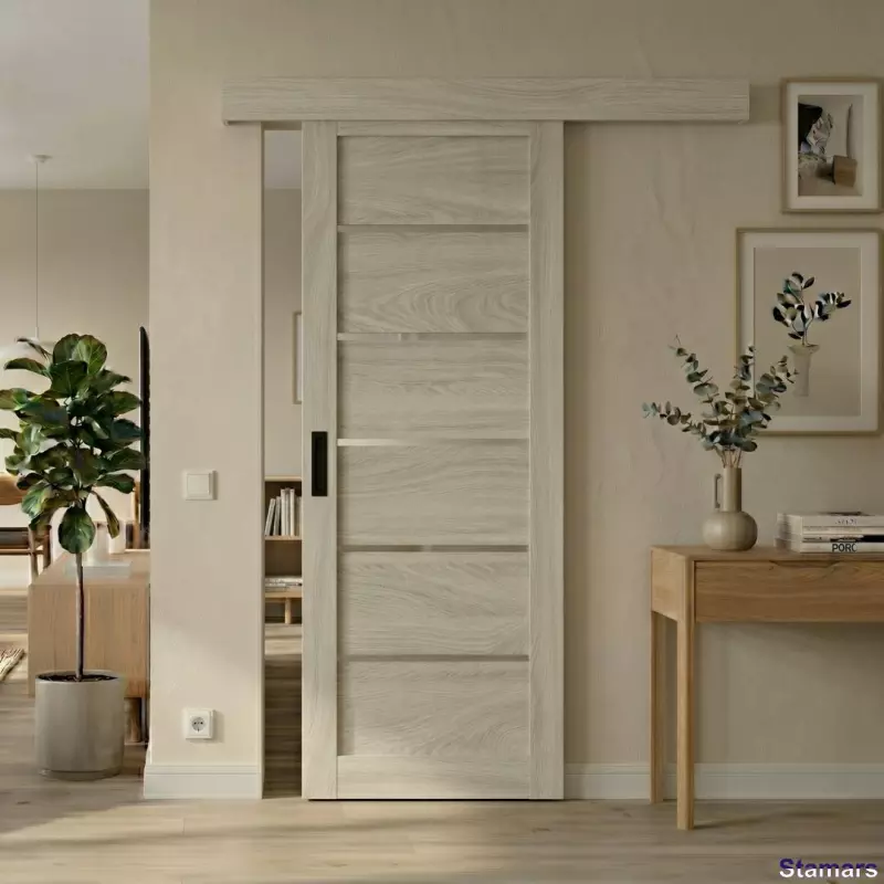 Durvis Sempra 01 (ST1) Grey sonoma PVC