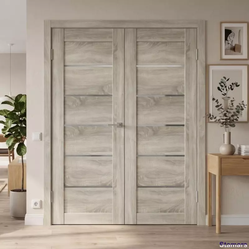 Durvis Sempra 01 (ST1) Grey sonoma PVC